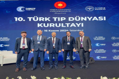 Rektörümüz '10. Türk Tıp Dünyası Kurultayı'na Katıldı